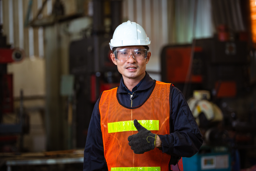 portrait-of-asian-male-worker-howing-thumbs-up-in-2021-09-23-22-47-21-utc